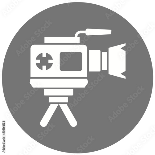 Video Camera Icon Design