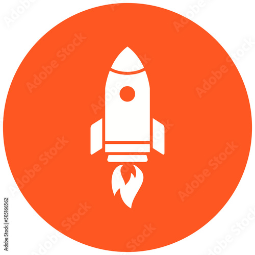 Rocketship Icon Design