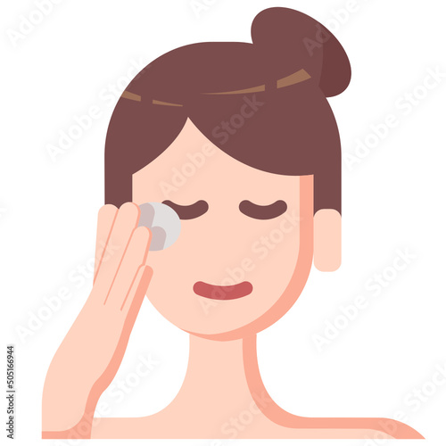 cleansing line icon