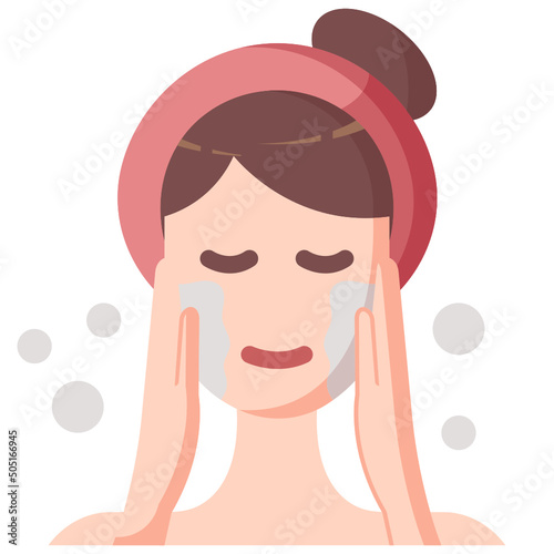 cleanser line icon