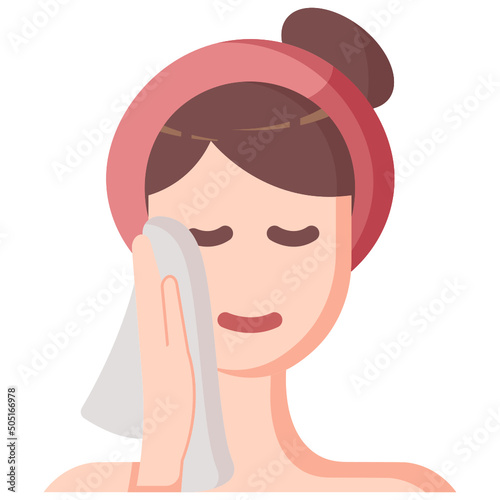 wipe line icon