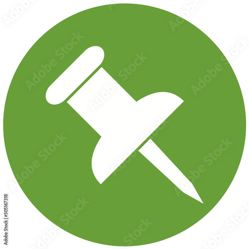 Push Pin Icon Design