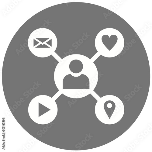 Social Media Icon Design photo