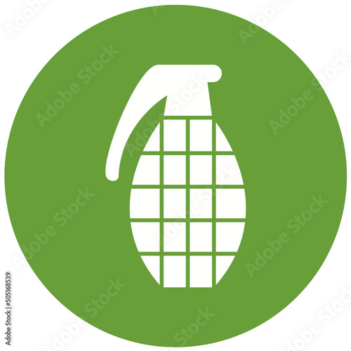 Hand grenade Icon Design