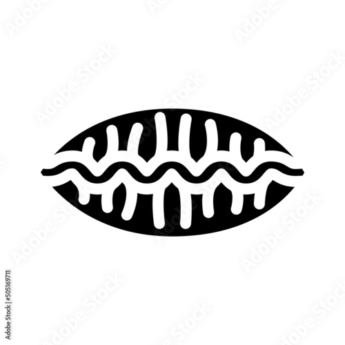 buriki kimchi-mandu dish glyph icon vector. buriki kimchi-mandu dish sign. isolated contour symbol black illustration