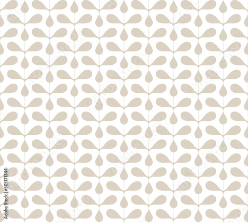 Seamless pattern with a simple geometric pattern. Fashionable Scandinavian pattern.