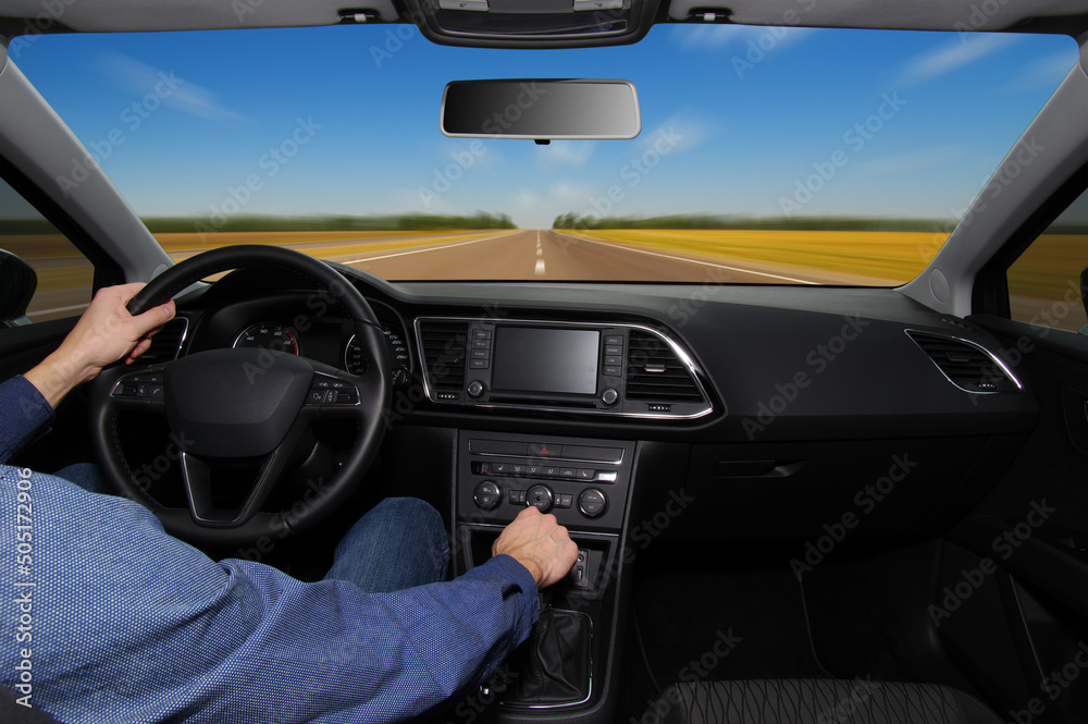 man inside the car man inside the car