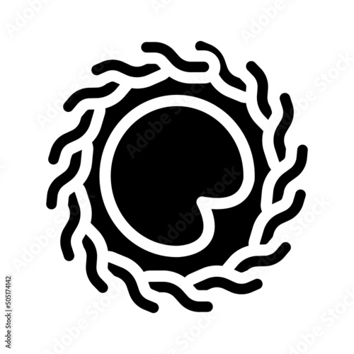 tortellini dish glyph icon vector. tortellini dish sign. isolated contour symbol black illustration