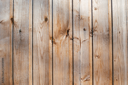 Closeup of Wooden wall background texture