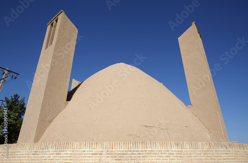 Qanat ice house, Meybod, Iran photo