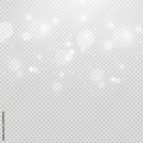 Brilliant gold dust vector shine. Glittering shiny ornaments for background. Vector illustration. 