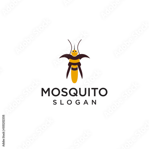 Mosquito logo icon design vector 