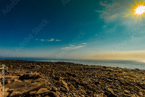 Warm Sunrise on Gouldsboro Bay, Maine photo