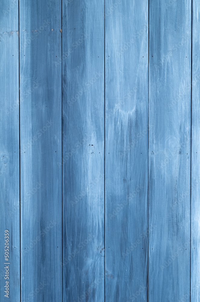Obraz premium Blue Wooden Background with Texture.