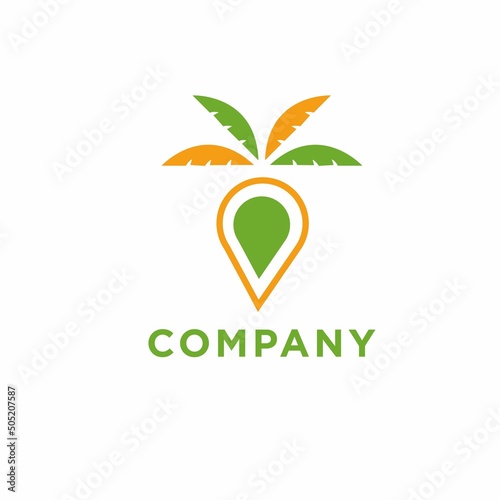 Travel logo design template