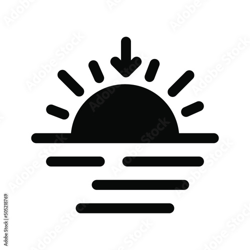 Weather icon. weather report forecast sign. vector illustration