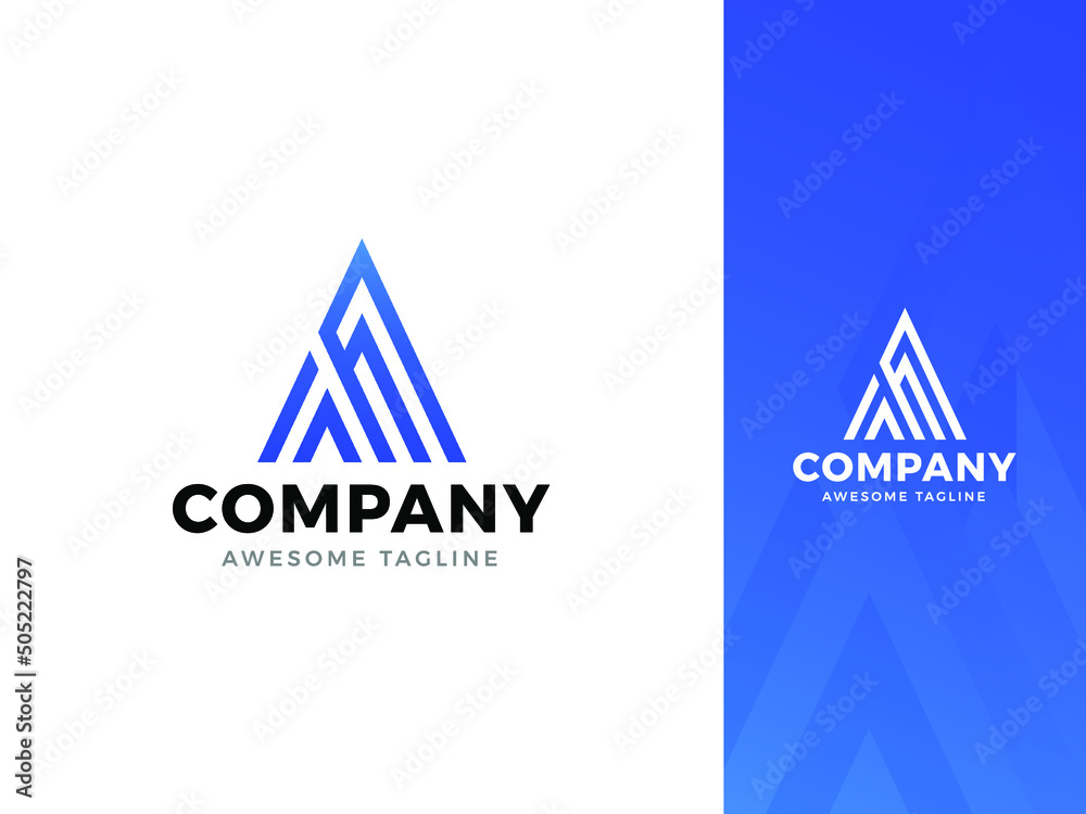 Modern and unique innitials logo, perfect for your team or chaannel identity Modern and unique innitials logo, perfect for your team or chaannel identity