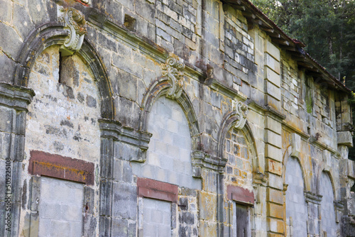 Haute-Marne- Abbaye de Morimond - Vestiges de l'ancienne bibliothèque des moines photo