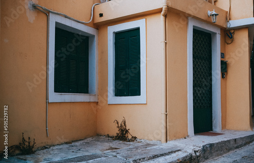 old house in the city