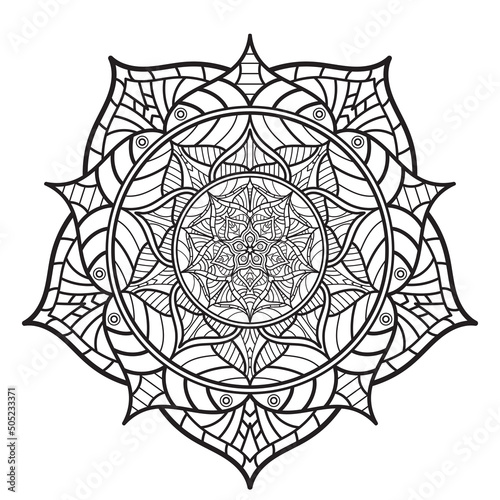 Mandalas for book. Decorati...