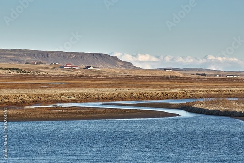 Rural Iceland landscape photo