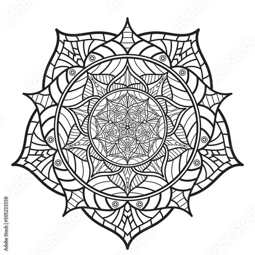 Mandalas for book. Decorati...