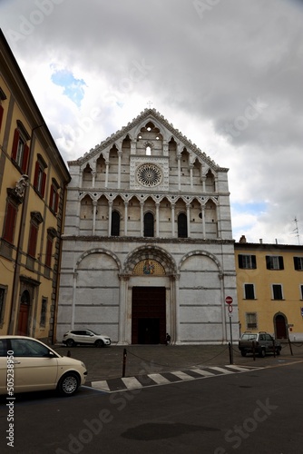 building in the city church Pisa