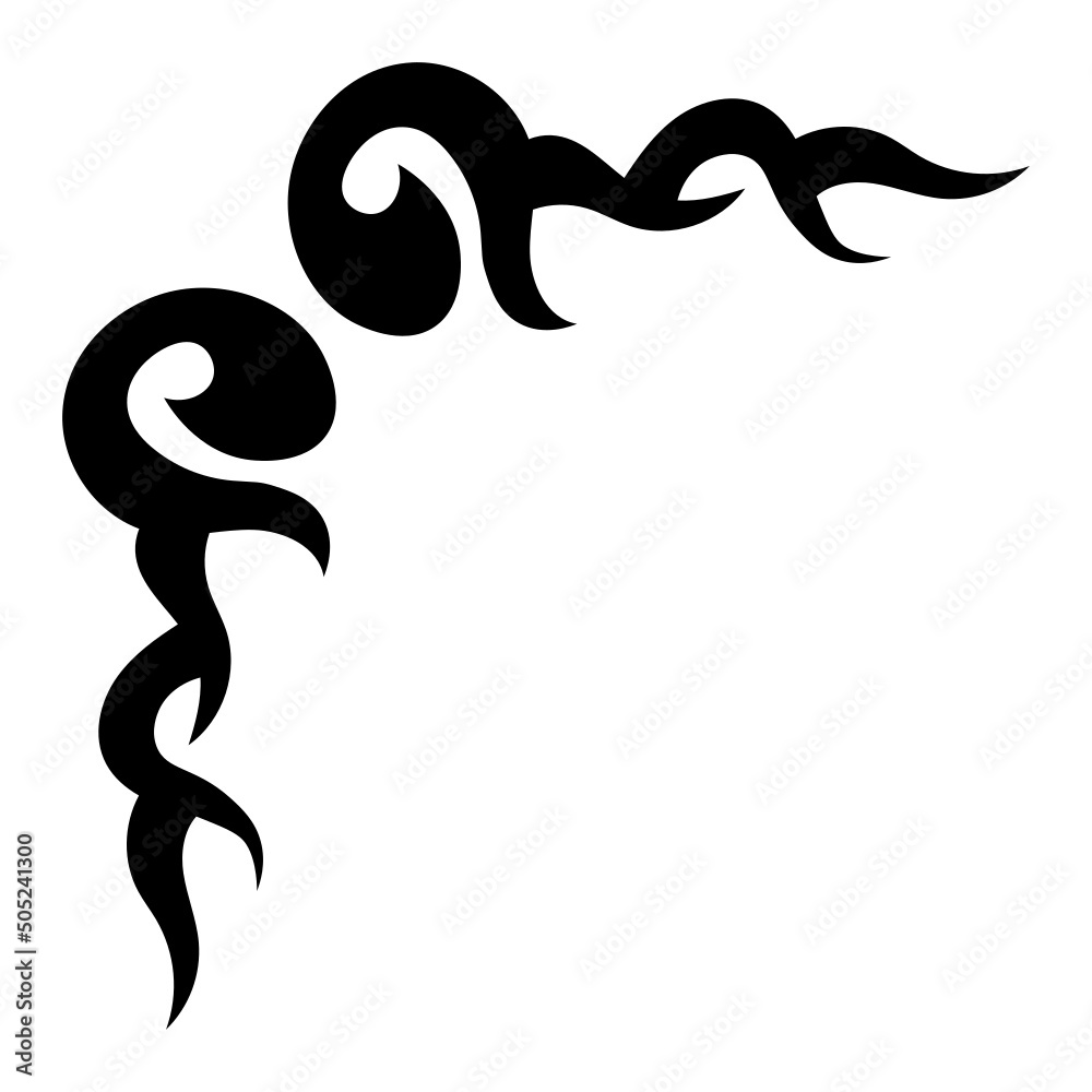 Obraz premium abstract corner edge