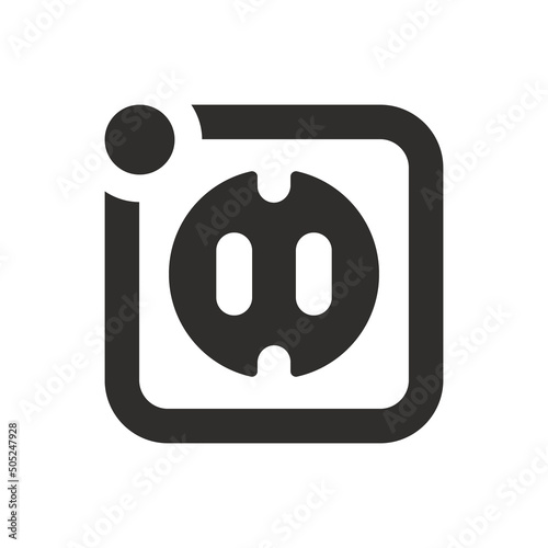 Power socket icon