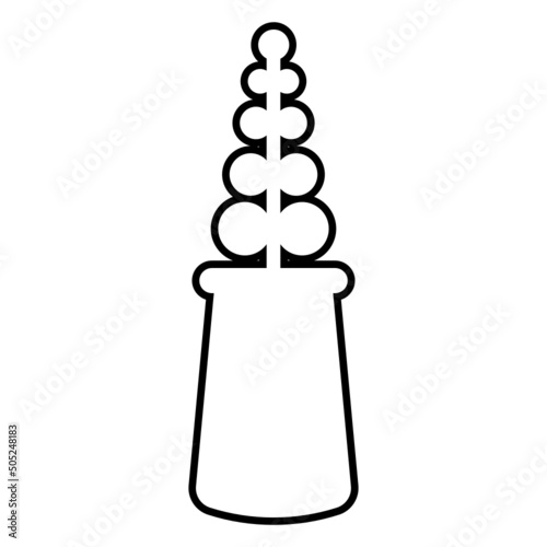 potted plant ouline icon