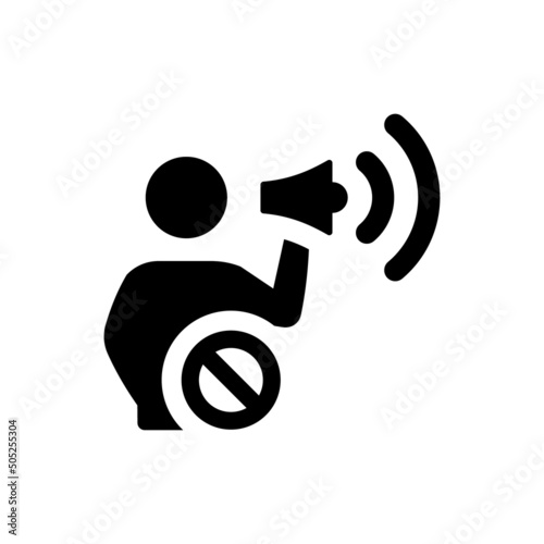 Fake influencer icon