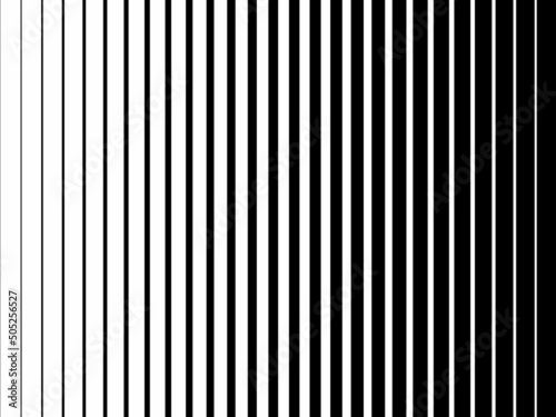 Abstract background and modern design. Black line and futuristic graphics. Minimal striped design, straight monochrome design and line. Vector.