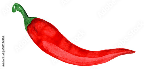 Fotografia Red spicy pepper