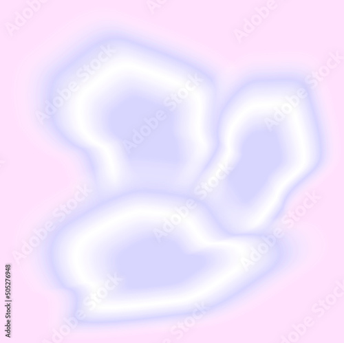  Abstract smooth blurred holographic gradient background. Hologram Luxury trendy tender pearlescent Vector
