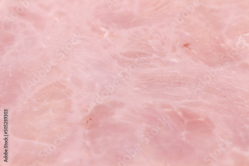 close-up na textura de presunto de porco, carne de porco, carne de porco para fazer sanduíche, textura de carne de porco photo