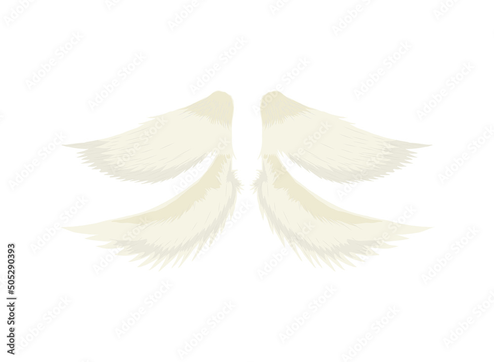 Fototapeta premium angel wings icon