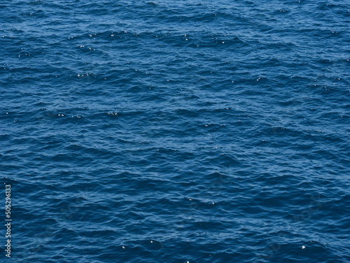 beautiful blue sea waves background