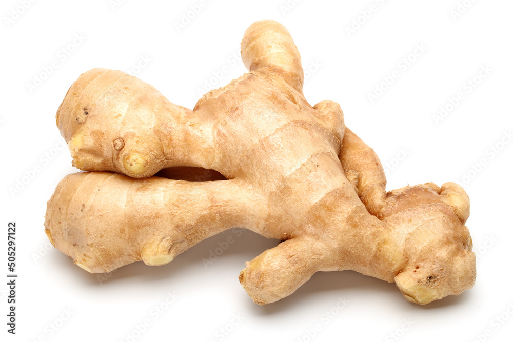 ginger isolated on white background