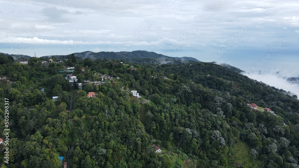 The Majestic Views of Penang Hill, Georgetown, Malaysia