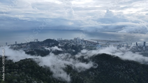 The Majestic Views of Penang Hill, Georgetown, Malaysia