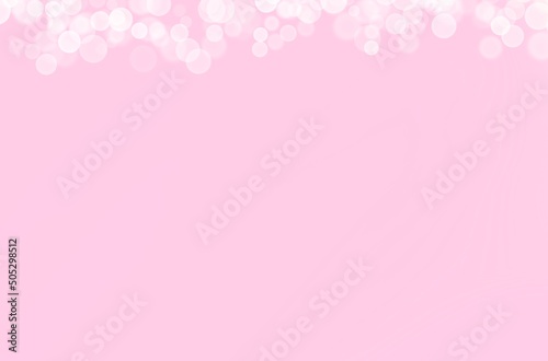 Soft pink background with illuminations or lights