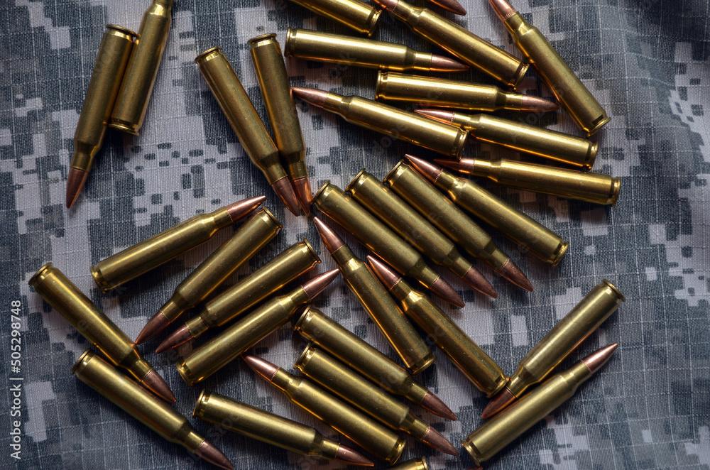 Bullets .223 brass 5.56 caliber ammo for AR 15 rifle ammo Bullets .223 brass 5.56 caliber ammo for AR 15 rifle ammo