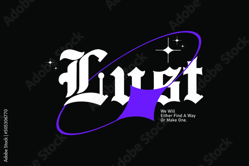 Creative urban streetwear apparel vector design