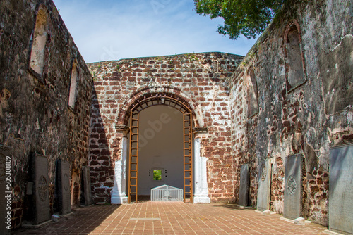 The Saint Paul s Church is a historic church building that was originally built in 1521 in city of Malacca Malaysia . It is located at the summit of St. Paul s Hill.