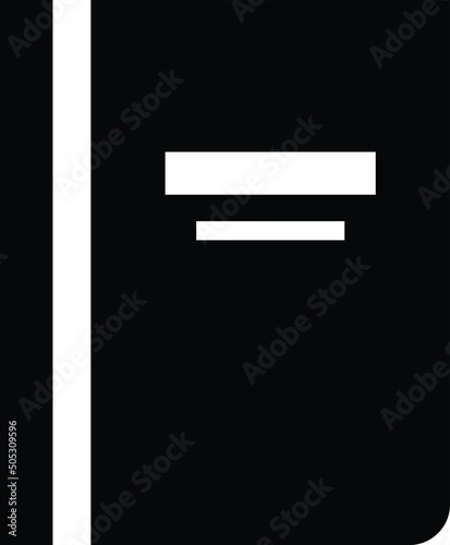 notebook illustration vector, notebook icon vector, notebook, for your design needs