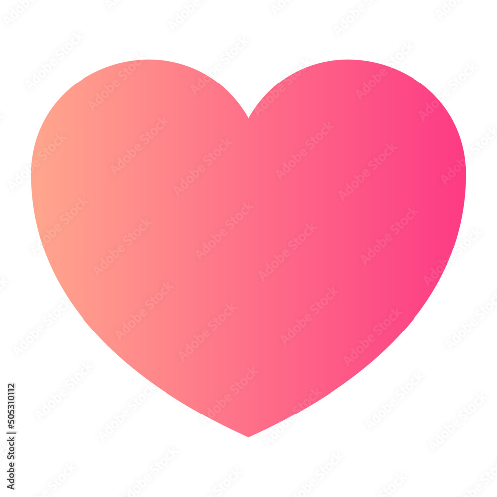 love gradient icon love gradient icon