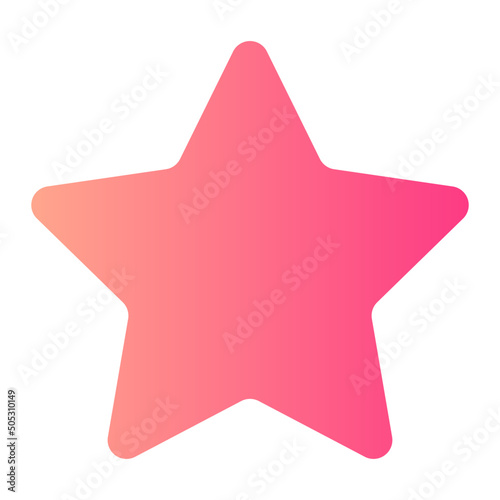star gradient icon