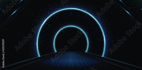 lights tunnel in the nights for signs corporate, advertisement business, social media post, billboard agency advertising, ads campaign, motion video, landing page, website header, launch event product