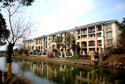 houses on the river