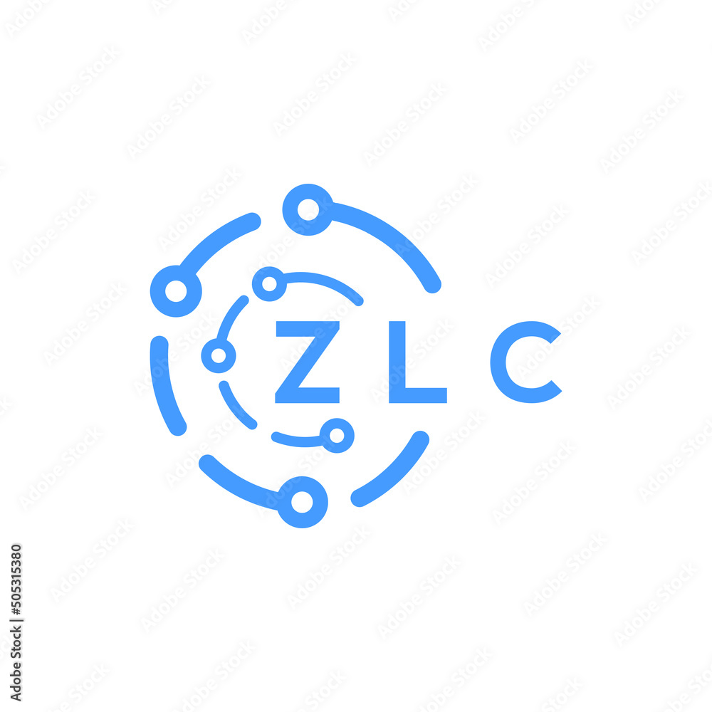 ZLC technology letter logo design on white background. ZLC creative initials technology letter logo concept. ZLC technology letter design. ZLC technology letter logo design on white background. ZLC creative initials technology letter logo concept. ZLC technology letter design.